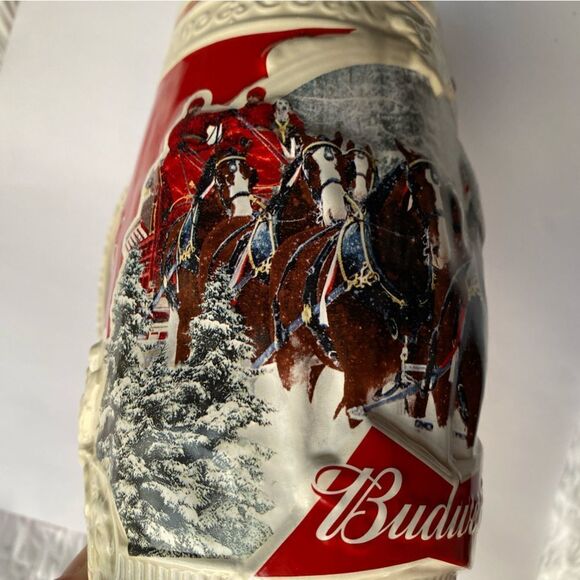 Budweiser 2015 35th Anniversary Edition Beer Stein First Snow of the Season - Picture 10 of 12
